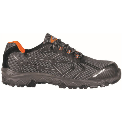 Chaussures de sécurité COFRA CYCLETTE BLACK S1 Gris / Noir 45. (1/2)