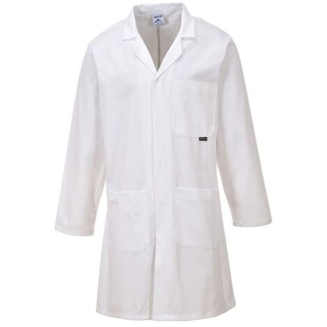 Blouse de laboratoire Portwest Standard 100% Coton Blanc XS (1/2)