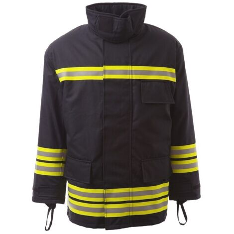 Parka de pompier PORTWEST 3000 Bleu Marine S. (1/2)