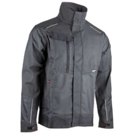Veste bicolore stretch LMA AXONE Noir / Gris 3XL. (1/3)