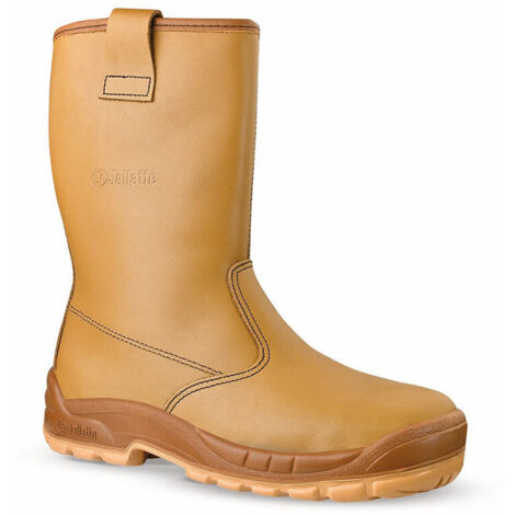 Jallatte – Bottes de sécurité S3 SRC 48 – Cuir pleine fleur hydrofuge – Semelle Softane bimatière – Antiperforation acier inoxydable