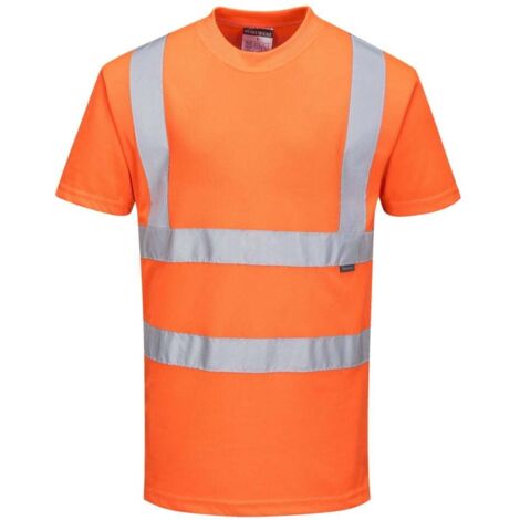 Tee shirt Haute Visibilité Portwest GO/RT Orange XS