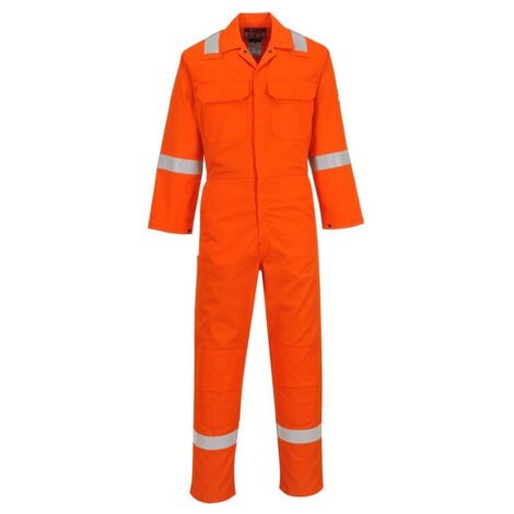 Combinaison Anti Flamme Portwest Bizweld Iona Orange XL. (1/2)