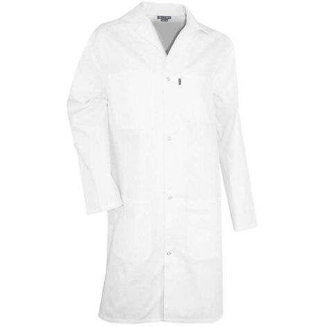 Camice bianco da laboratorio 100% cotone PALETTE LMA Bianco XXS