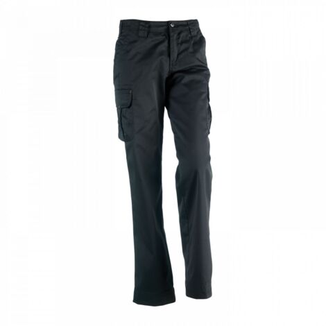 Pantalon de travail pour femme Athena Herock Noir 3XL. (1/4)