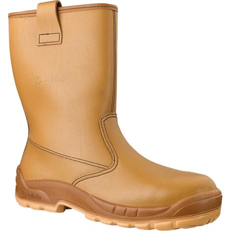 Jallatte – Botte de sécurité cuir S3 SRC – Hydrofuge et oléofuge – Semelle anti-perforation et antidérapante – Confort prolongé pour environnements humides - 00J0266-40
