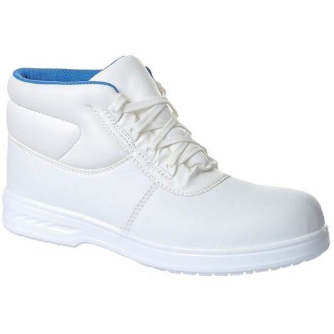 Chaussures de cuisine Portwest Albus à lacets S2 Blanc 43. (1/2)