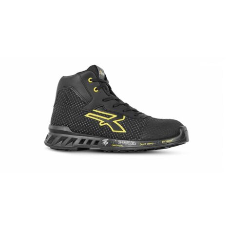 Chaussures de sécurité haute U-POWER JOE S3 SRC CI ESD Noir / Jaune 37 (1/4)