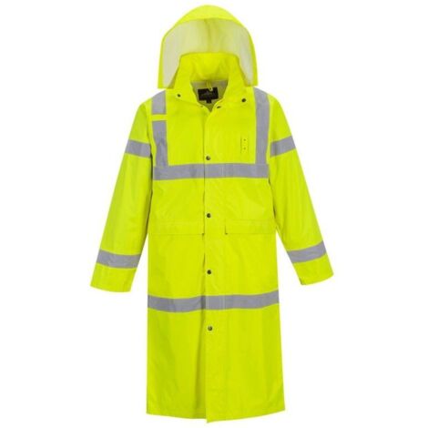 Manteau de pluie haute visibilité Portwest 122cm Jaune 3XL (1/2)