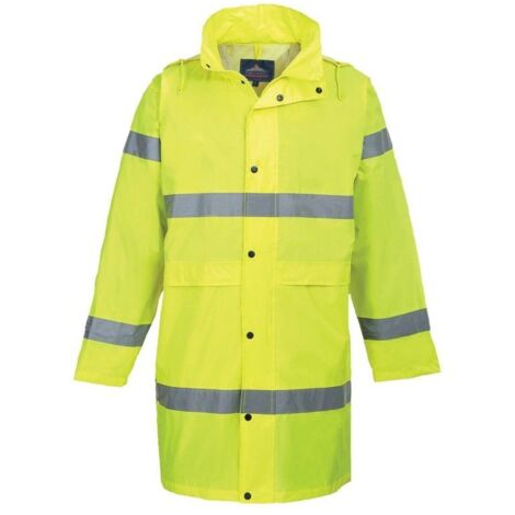 Manteau de pluie haute visibilité Portwest Jaune XXL. (1/2)