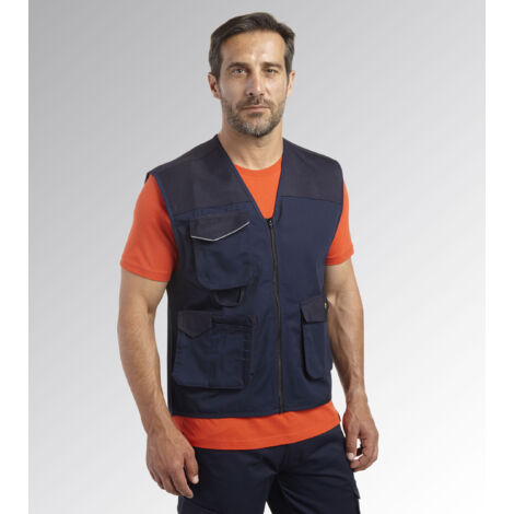 Gilet de travail Diadora MOVER Bleu XL