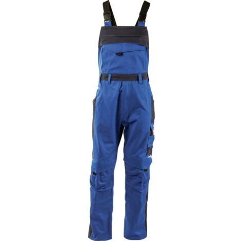 Salopette de travail 100% coton Albatros PROFI LINE Bleu Royal 4XL. (1/2)