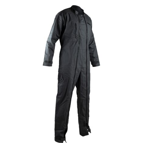 Combinaison de travail double zip unie ROUELLE LMA Charbon de Bois S