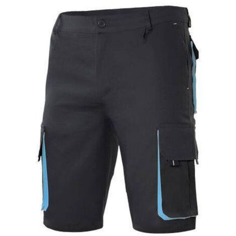 Bermuda multipoches bicolore Velilla Noir / Bleu 36.