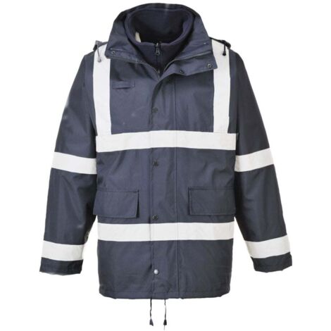 Veste imperméable 3-en-1 TRAFIC Portwest iona Marine XL (1/2)