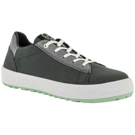 Baskets de sécurité basses éco-responsables Parade VERGER S1P SRC Gris Anthracite / Blanc 48. (1/5)