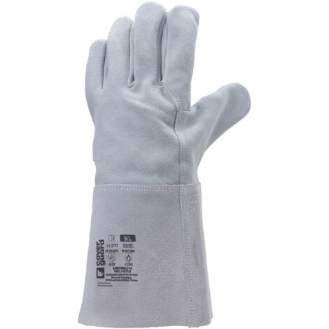 Gant de protection anti-chaleur cuir antistatique Coverguard EUROWELD 140 (lot de 10) Gris Clair 10