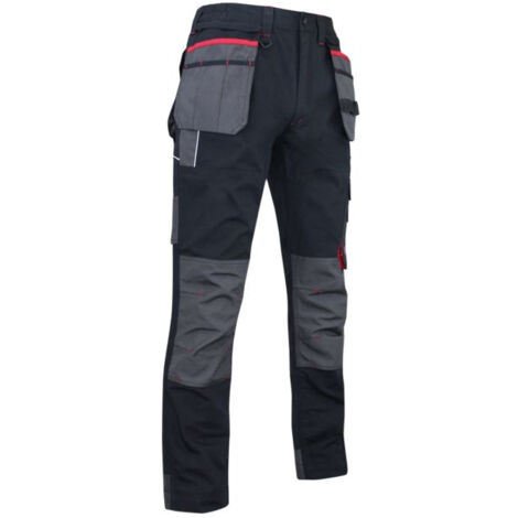 Pantalon Minerai poches amovibles LMA Noir - T.46 - 1378 T46