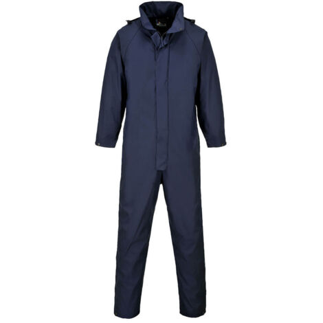 Portwest – Combinaison de travail étanche L – Coutures soudées – Capuche détachable – Bas réglable – Normes EN 343 Class 3:1 (1/3)