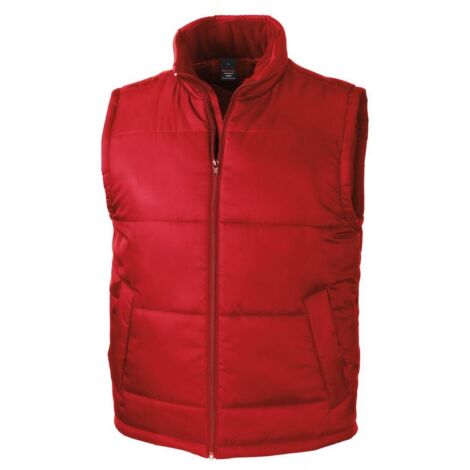 Gilet sans manches de travail Result Rouge XXL