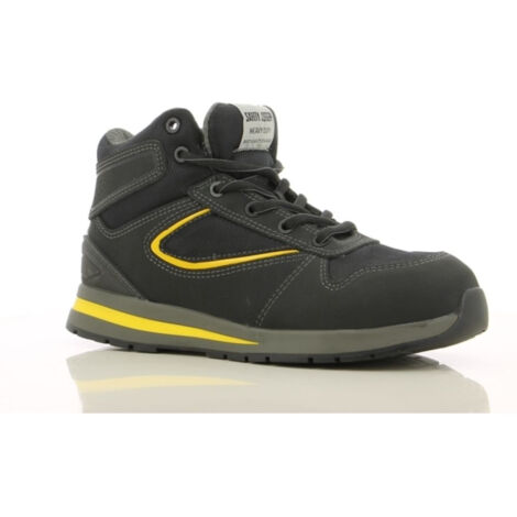 Baskets de sécurité montantes Safety Jogger Speedy S3 100% non métalliques Noir / Jaune 46. (1/3)