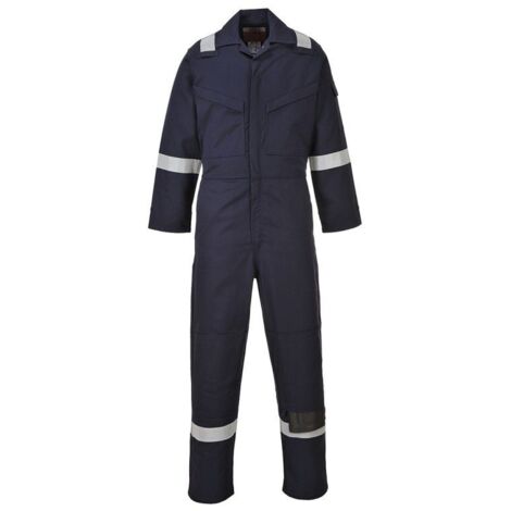 Combinaison Ignifugée antistatique Portwest Bizflame 350g Marine XXL