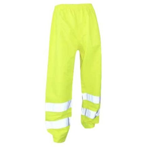 Surpantalon haute visibilité imperméable LMA Secours Jaune Fluo L. (1/2)