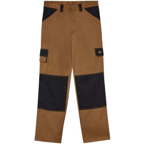 Pantalon de travail multipoches Dickies EVERYDAY bicolore Kaki Poches Noires 44