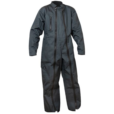 LMA – Combinaison de protection enfant 14 ans – 65 % polyester, 35 % coton – Manches longues – Poches zippées et plaquées pour rangement