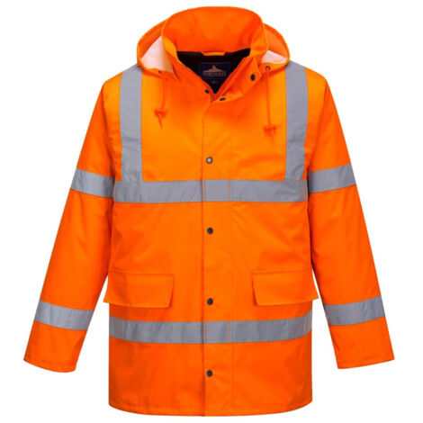 Parka haute visibilité matelassée Portwest traffic Orange 4XL