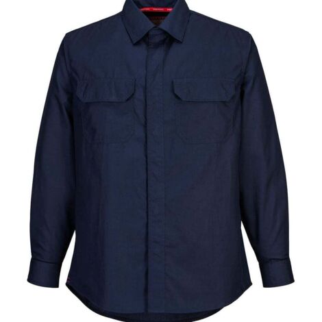 Chemise PORTWEST Bizflame Plus Bleu Marine L