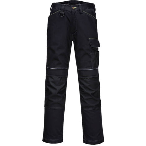 Pantalon Extensible Léger Pw3 Couleur : Noir Taille 50 - Portwest (1/2)