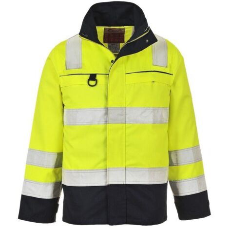 Blouson haute visibilité multirisques Portwest Jaune / Marine S (1/2)