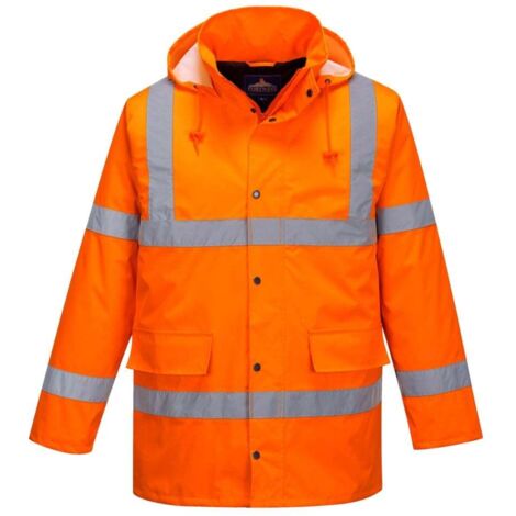 Parka haute visibilité matelassée Portwest traffic Orange XL. (1/5)