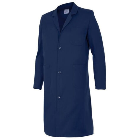 Blouse longue à boutons Velilla Bleu Marine XXL.