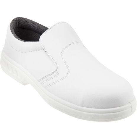 Chaussures de cuisine Portwest Mocassin S2 Blanc 38.
