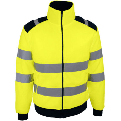 Veste polaire haute visibilité Singer Safety Jaune 3XL. (1/2)