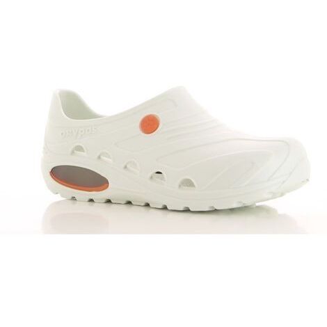 Sabot de travail ultralégère Oxypas Oxyva ESD SRC Blanc 45-46.