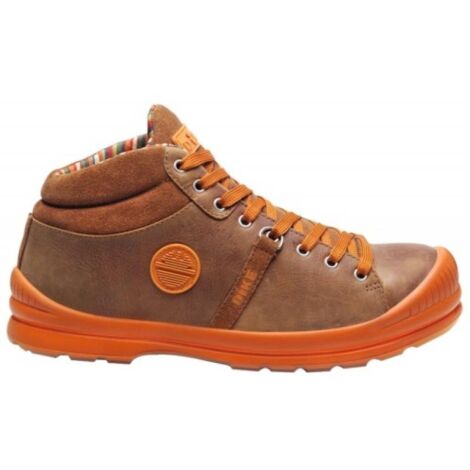 Chaussures de sécurité montantes hydrofuges vintage mixtes DIKE SUPERB S3 SRC Marron 45