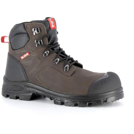 Chaussures de sécurité montantes mixtes de chantier S.24 MATRIX EVO S3 Marron 41 (1/5)