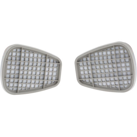 Filtres 3M 6059 ABEK1 – Protection contre gaz acides et vapeurs organiques – Compatible masques 3M – Installation facile à baïonnette