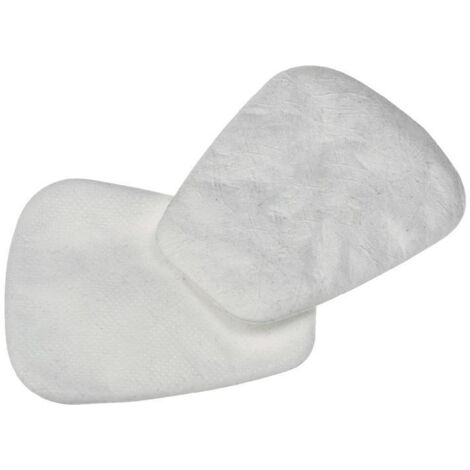 Filtre à particules P3 R 5935 pour masque de protection respiratoire 3M Série 6000 et 6800 (Lot de 2) Blanc Unique