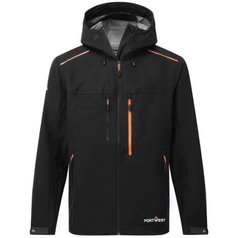 Veste de pluie imper-respirante PORTWEST Noir 3XL. (1/2)