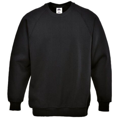 Sweat-shirt de travail Portwest Roma Noir XXL (1/2)