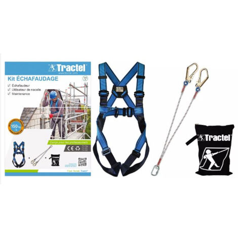 Carton de kit antichute échafaudage maintenance industrielle TRACTEL 70152 (1/7)