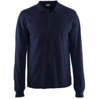 Polo Blaklader manches longues Marine XXL.
