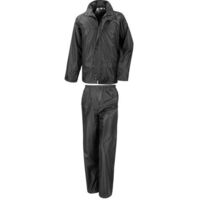 Ensemble pluie de travail Core Result Noir XXL.