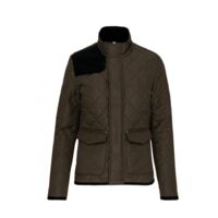 Veste Equitation Kariban matelassée homme Vert / Noir S.