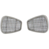 3M – Filtre antigaz et antivapeur 6055 pour masque de protection respiratoire – Protection contre vapeurs organiques – Connexion rapide baïonnette – Lot de 2