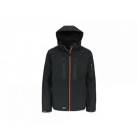 Veste de travail softshell respirante et thermique à capuche amovible HEROCK TRYSTAN Noir L.